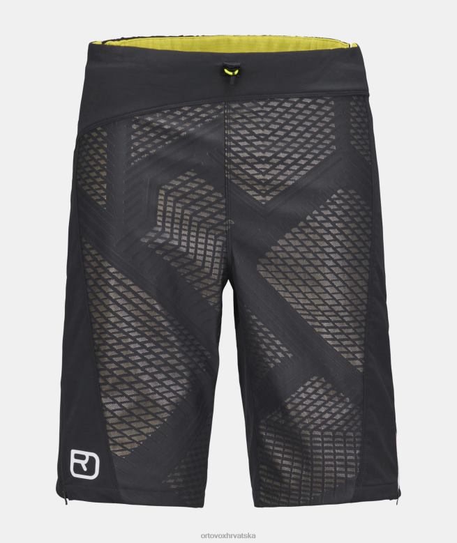 ORTOVOX muškarci crni gavran col becchei wb kratke hlače X0844422