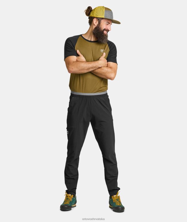 ORTOVOX muškarci crni gavran piz selva hlače X0844480