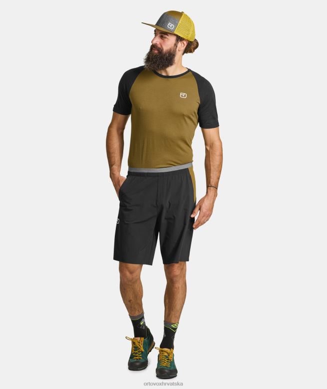 ORTOVOX muškarci crni gavran piz selva kratke hlače X0844559