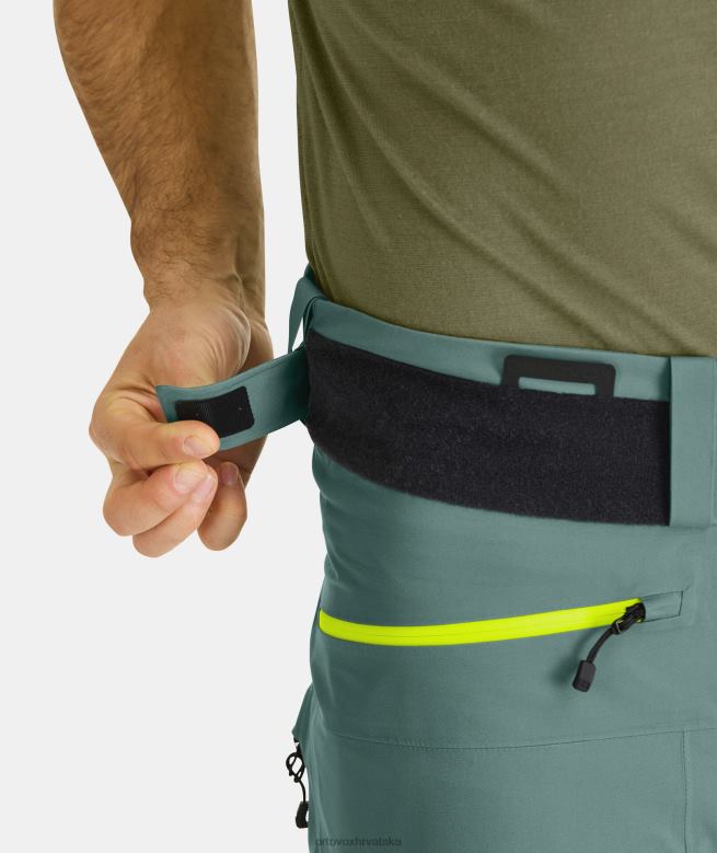 ORTOVOX muškarci glinena naranča 3l duboke školjkaste hlače X084436