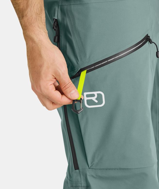 ORTOVOX muškarci petrolej plava 3l duboke školjkaste hlače X084435