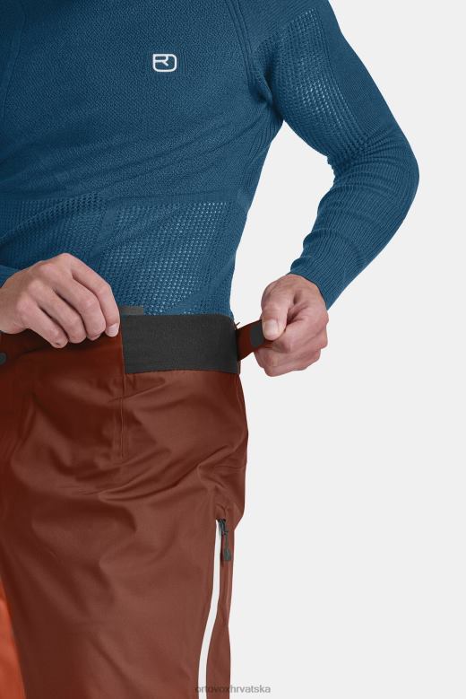 ORTOVOX muškarci petrolej plava 3l ortler hlače X0844258