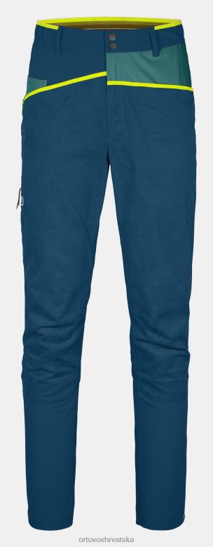 ORTOVOX muškarci petrolej plava casale hlače X0844298