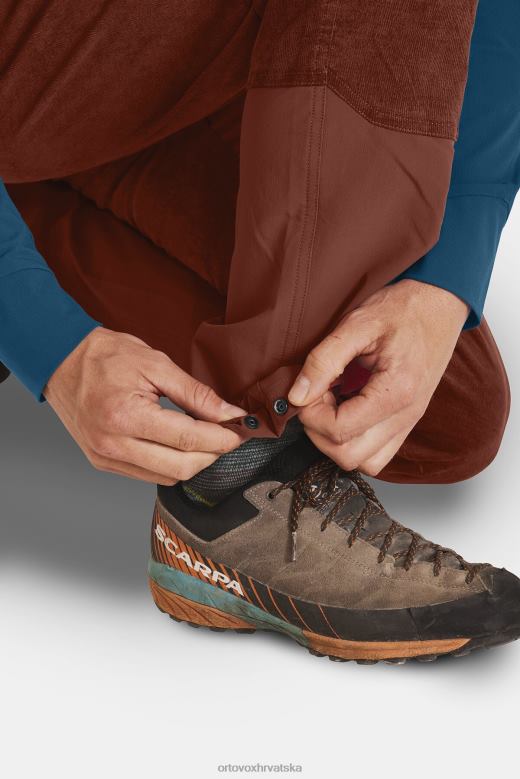 ORTOVOX muškarci petrolej plava casale hlače X0844298