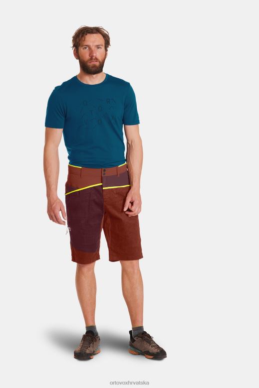 ORTOVOX muškarci petrolej plava casale kratke hlače X0844353