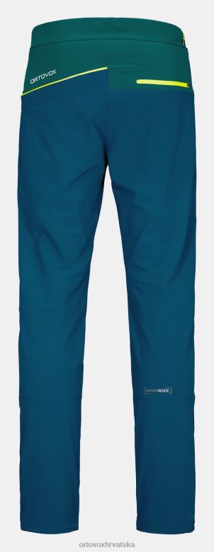 ORTOVOX muškarci petrolej plava pala hlače X0844403