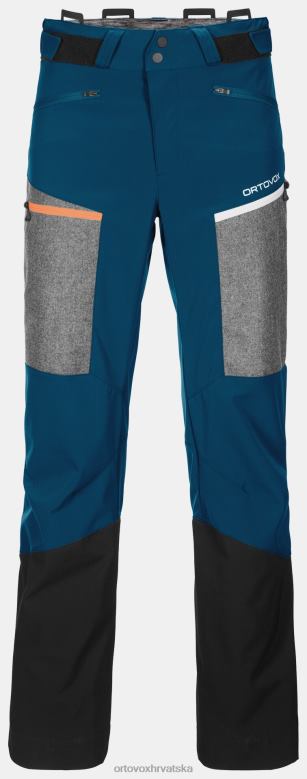 ORTOVOX muškarci petrolej plava pordoi hlače X0844671