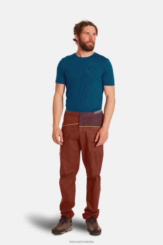 ORTOVOX muškarci petrolej plava valbonske hlače X0844315