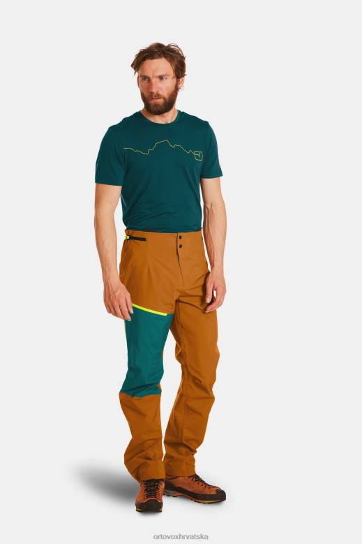 ORTOVOX muškarci petrolej plava westalpen 3l lagane hlače X0844600