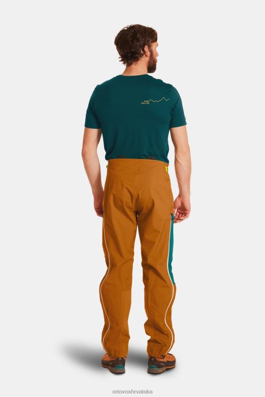 ORTOVOX muškarci petrolej plava westalpen 3l lagane hlače X0844600