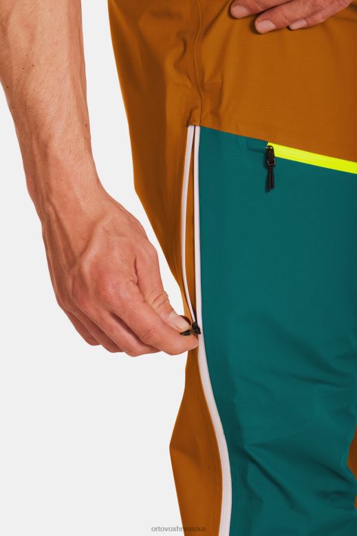 ORTOVOX muškarci petrolej plava westalpen 3l lagane hlače X0844600