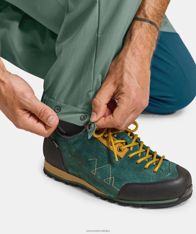 ORTOVOX muškarci zelena mahovina vajolet hlače X0844534