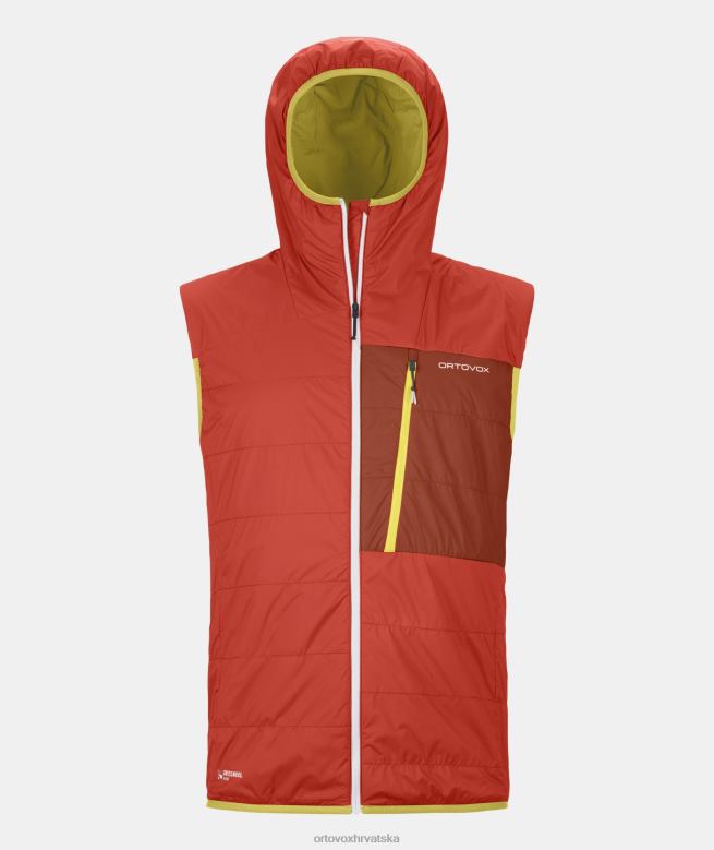 ORTOVOX muškarci cengia rossa swisswool piz duan prsluk X0844581