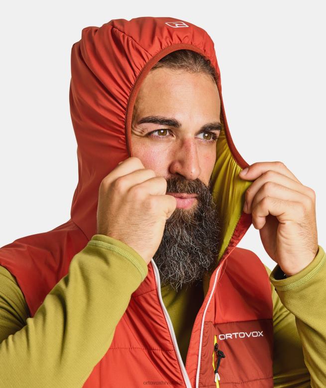 ORTOVOX muškarci cengia rossa swisswool piz duan prsluk X0844581
