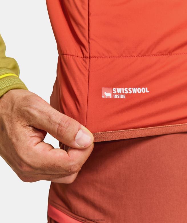 ORTOVOX muškarci cengia rossa swisswool piz duan prsluk X0844581