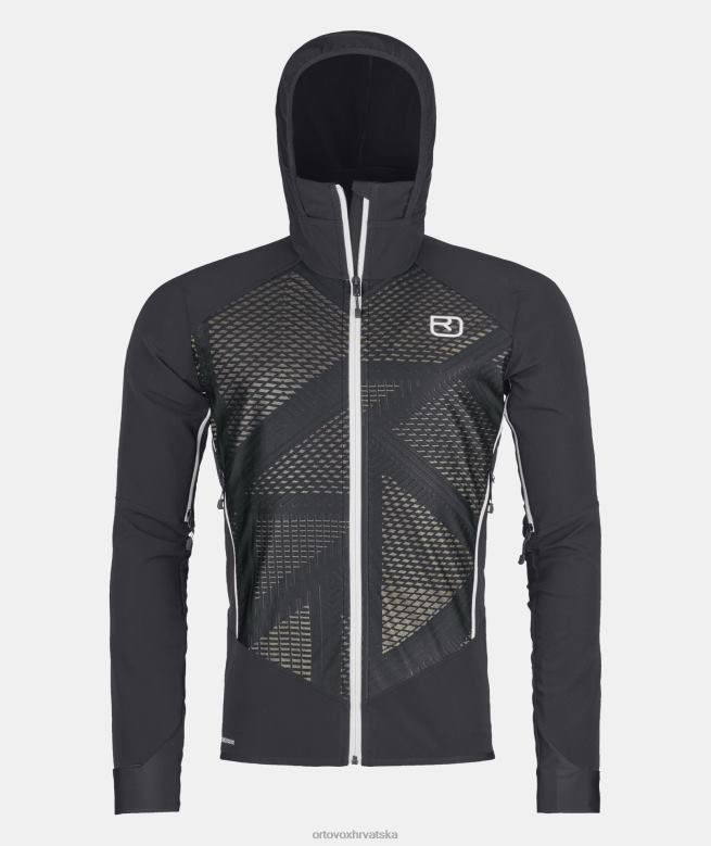 ORTOVOX muškarci crni gavran col becchei jakna X0844336