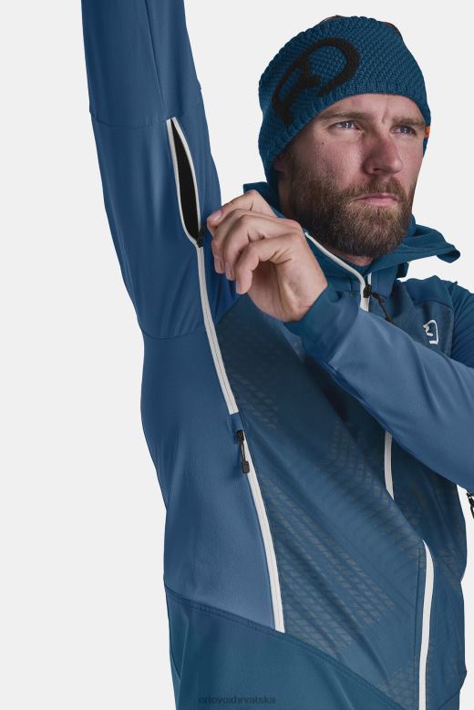 ORTOVOX muškarci crni gavran col becchei jakna X0844336