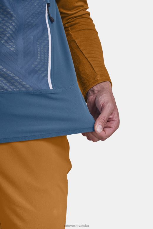 ORTOVOX muškarci crni gavran col becchei prsluk X0844390