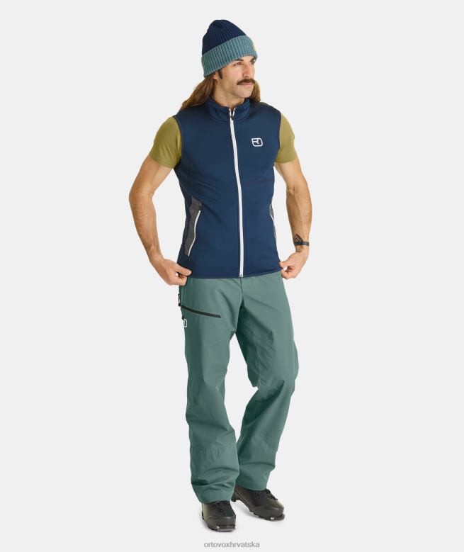 ORTOVOX muškarci crni gavran prsluk od flisa X0844433