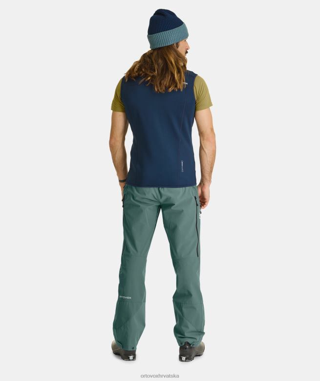 ORTOVOX muškarci crni gavran prsluk od flisa X0844433