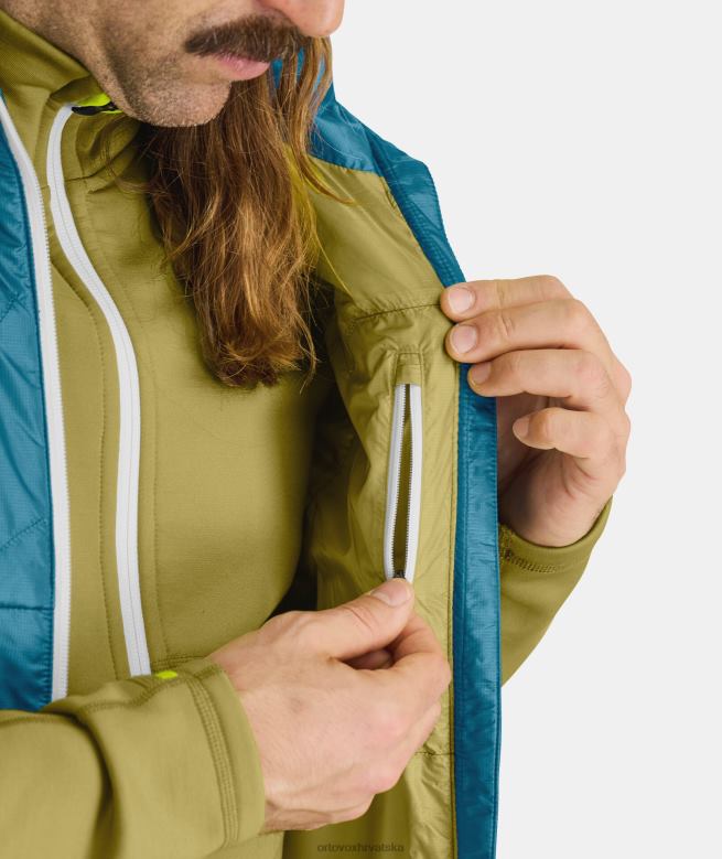 ORTOVOX muškarci crni gavran swisswool piz bočica prsluk X084457