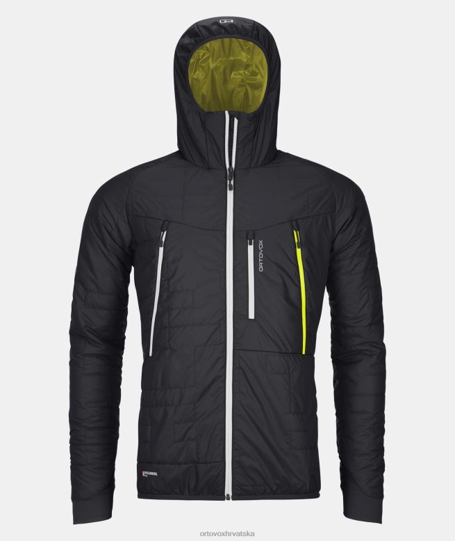 ORTOVOX muškarci crni gavran swisswool piz boe jakna X0844224