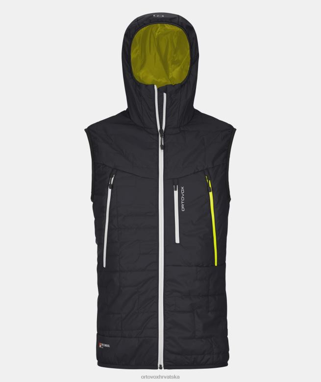 ORTOVOX muškarci crni gavran swisswool piz boe prsluk X0844179