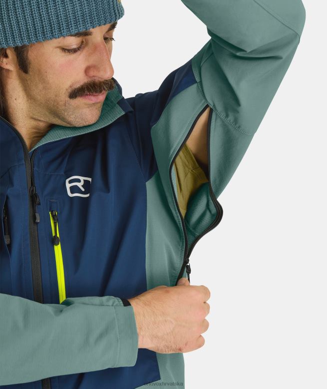 ORTOVOX muškarci duboki ocean mezola jakna X084423
