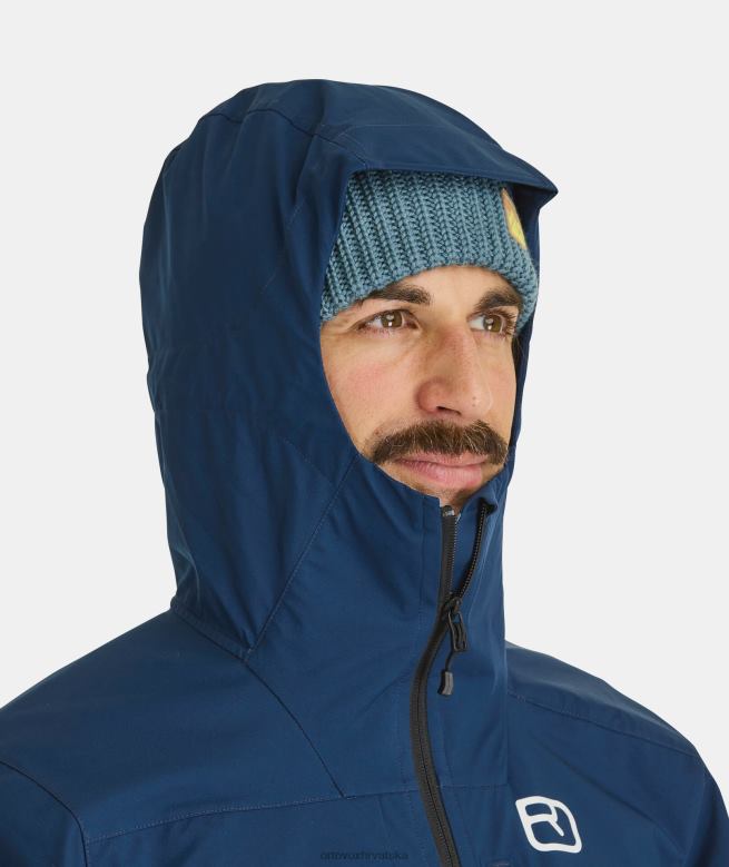 ORTOVOX muškarci duboki ocean mezola jakna X084423