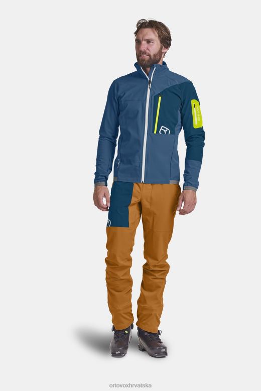 ORTOVOX muškarci glinena naranča berrino jakna X0844312