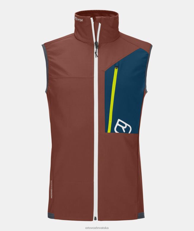 ORTOVOX muškarci glinena naranča berrino prsluk X0844385