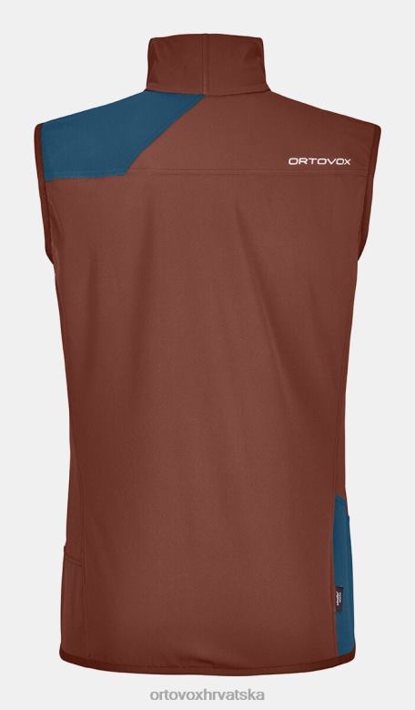 ORTOVOX muškarci glinena naranča col becchei prsluk X0844388