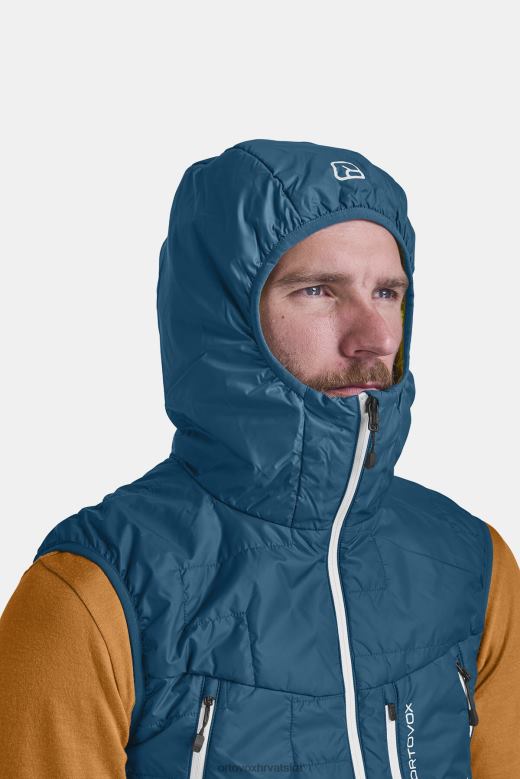 ORTOVOX muškarci glinena naranča swisswool piz boe prsluk X0844176