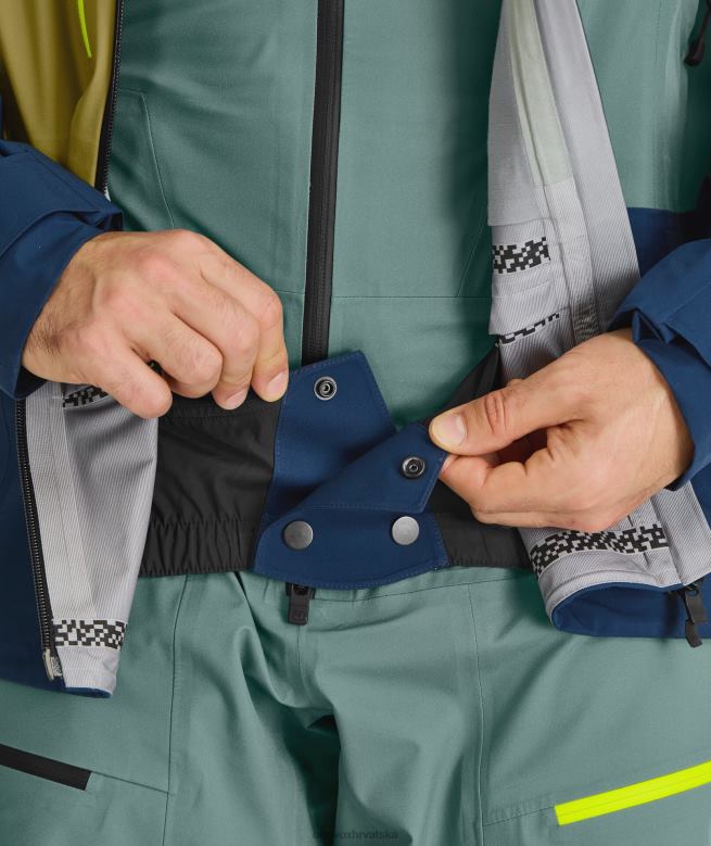 ORTOVOX muškarci ljuta naranča Duboka školjkasta jakna od 3l X084428