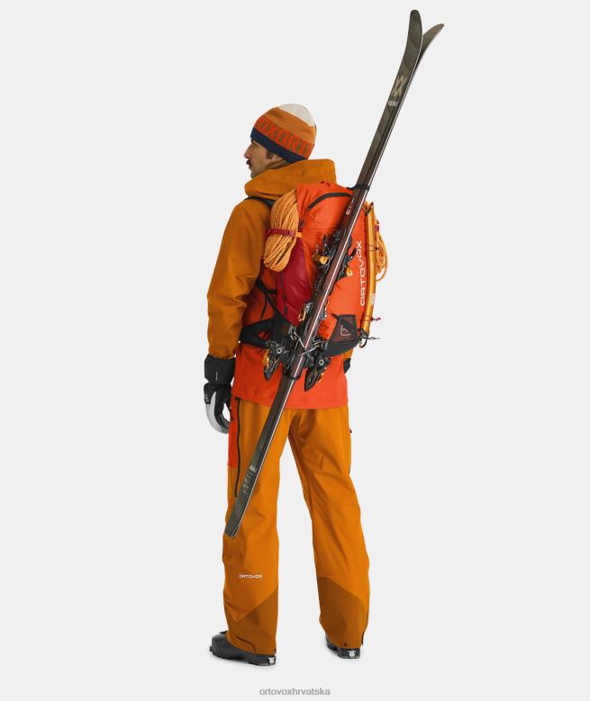 ORTOVOX muškarci ljuta naranča Jakna od ravine školjke od 3l X08441