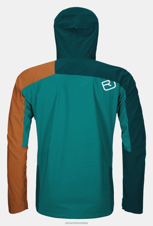 ORTOVOX muškarci pacifičko zelena jakna westalpen 3l X0844435