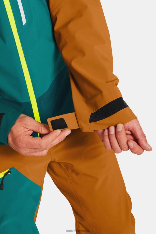 ORTOVOX muškarci pacifičko zelena jakna westalpen 3l X0844435