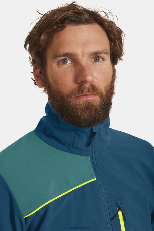ORTOVOX muškarci pacifičko zelena pala lagana jakna X0844547