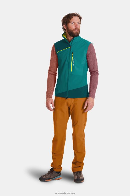 ORTOVOX muškarci pacifičko zelena pala lagani prsluk X0844425