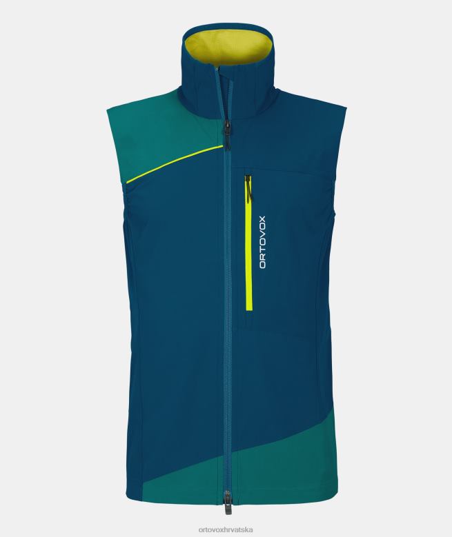 ORTOVOX muškarci petrolej plava pala lagani prsluk X0844424