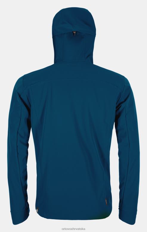 ORTOVOX muškarci petrolej plava pordoi jakna X0844620