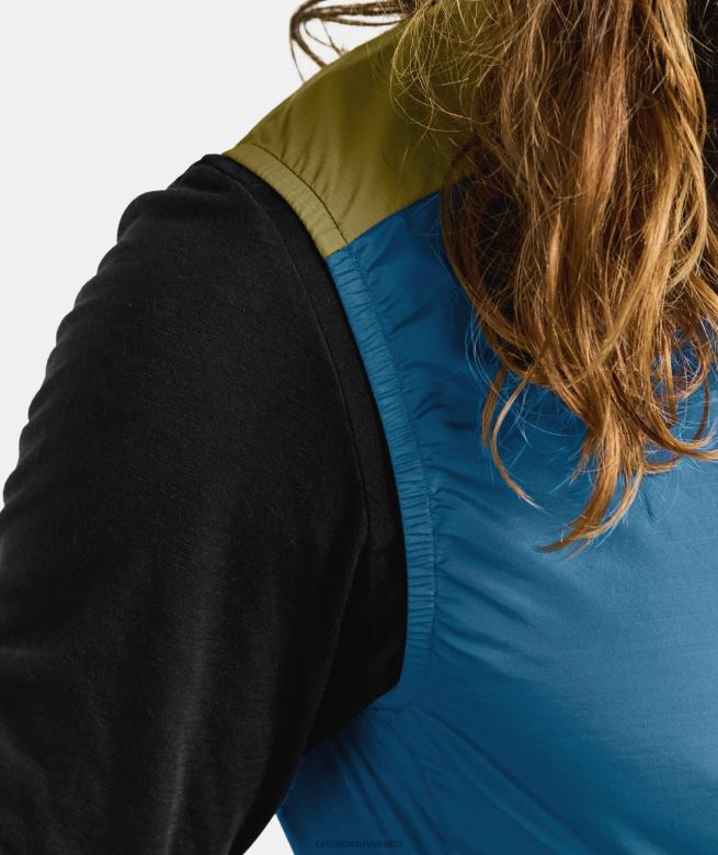 ORTOVOX muškarci petrolej plava vjetrovka prsluk X0844615