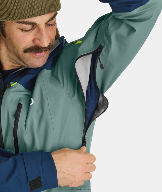 ORTOVOX muškarci samoniklo bilje Duboka školjkasta jakna od 3l X084425