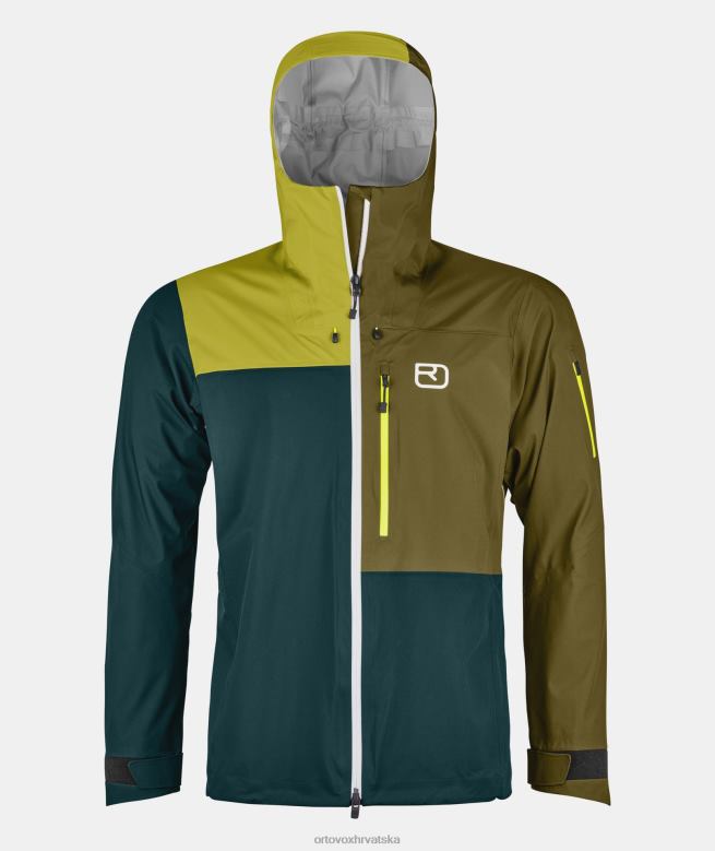 ORTOVOX muškarci tamni pacifik 3l ortler jakna X084450