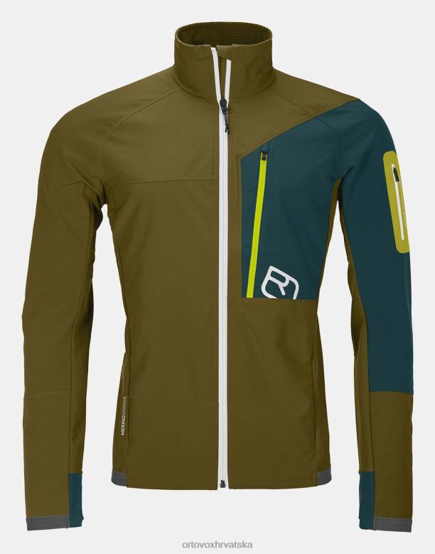ORTOVOX muškarci zelena mahovina berrino jakna X0844313
