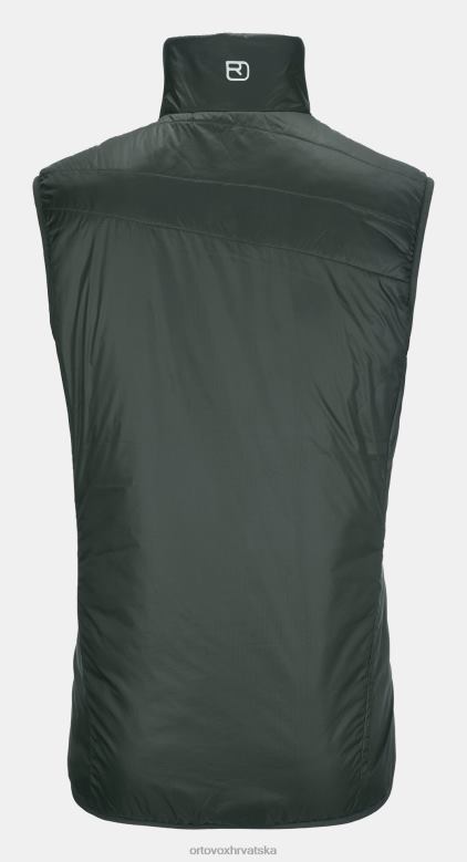 ORTOVOX muškarci zeleni bor swisswool piz cartas prsluk X0844628