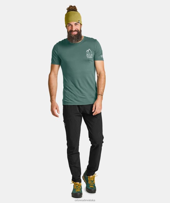 ORTOVOX muškarci arktička siva 120 cool tec mtn duo ts X0844652