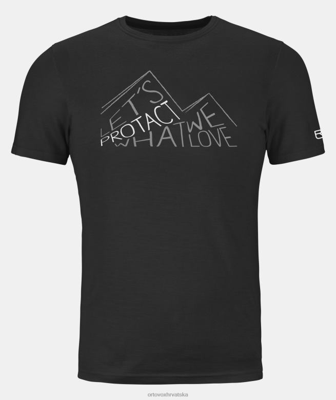 ORTOVOX muškarci crni gavran 185 merino protact ts X0844194