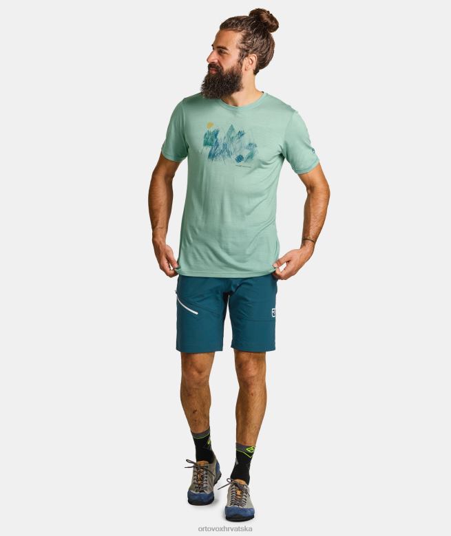 ORTOVOX muškarci željezno siva 140 cool mtn igralište ts X0844396