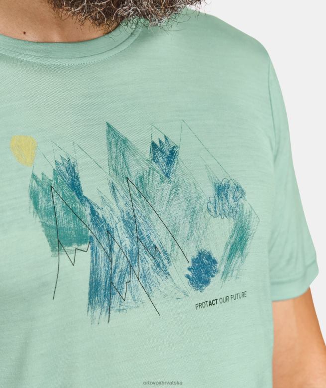 ORTOVOX muškarci željezno siva 140 cool mtn igralište ts X0844396